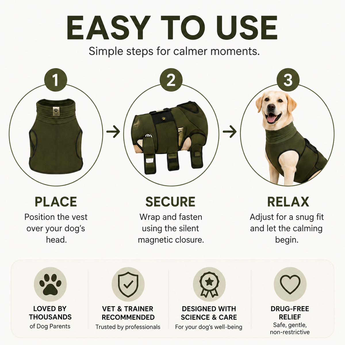 Dog Anxiety Vest