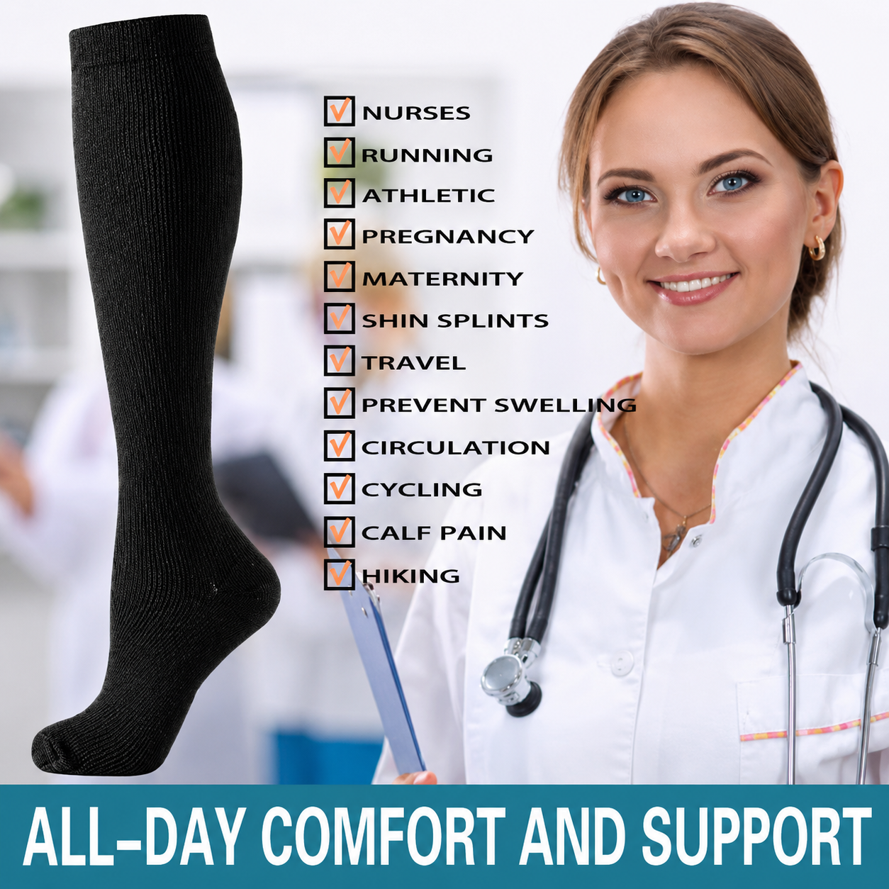 Compression Support Socks